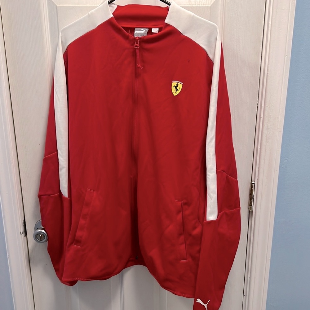 Scuderia Ferrari Puma Zip Up Jacket